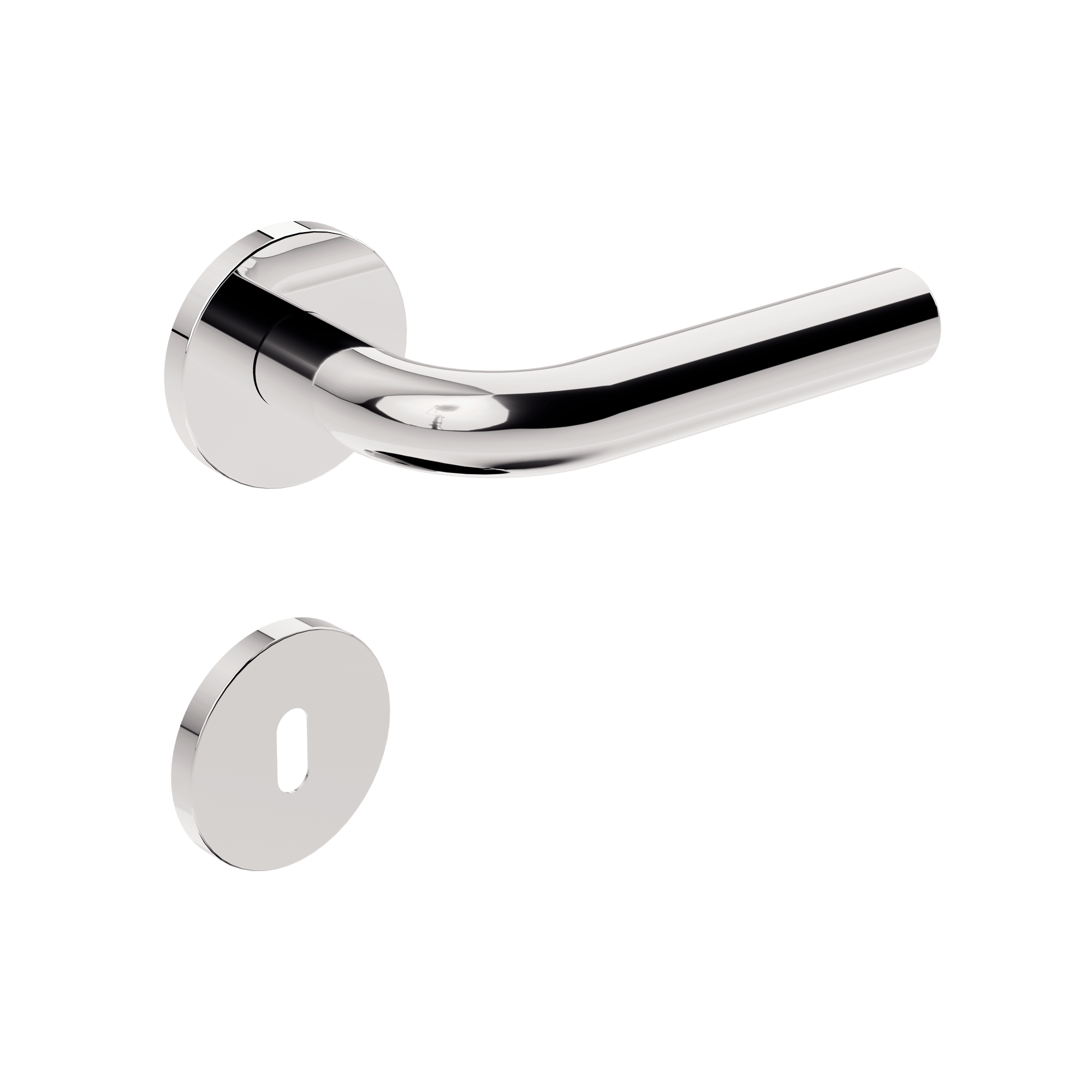 IX310 - Broca 55 - Inox Polido - Roseta Redonda - Interna - img02