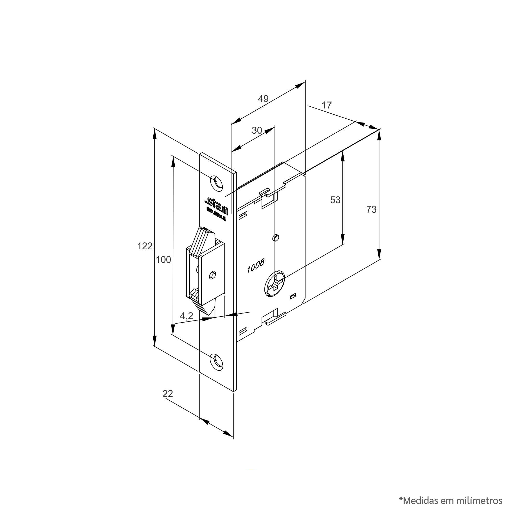 Desenho técnico - Máquina 1008