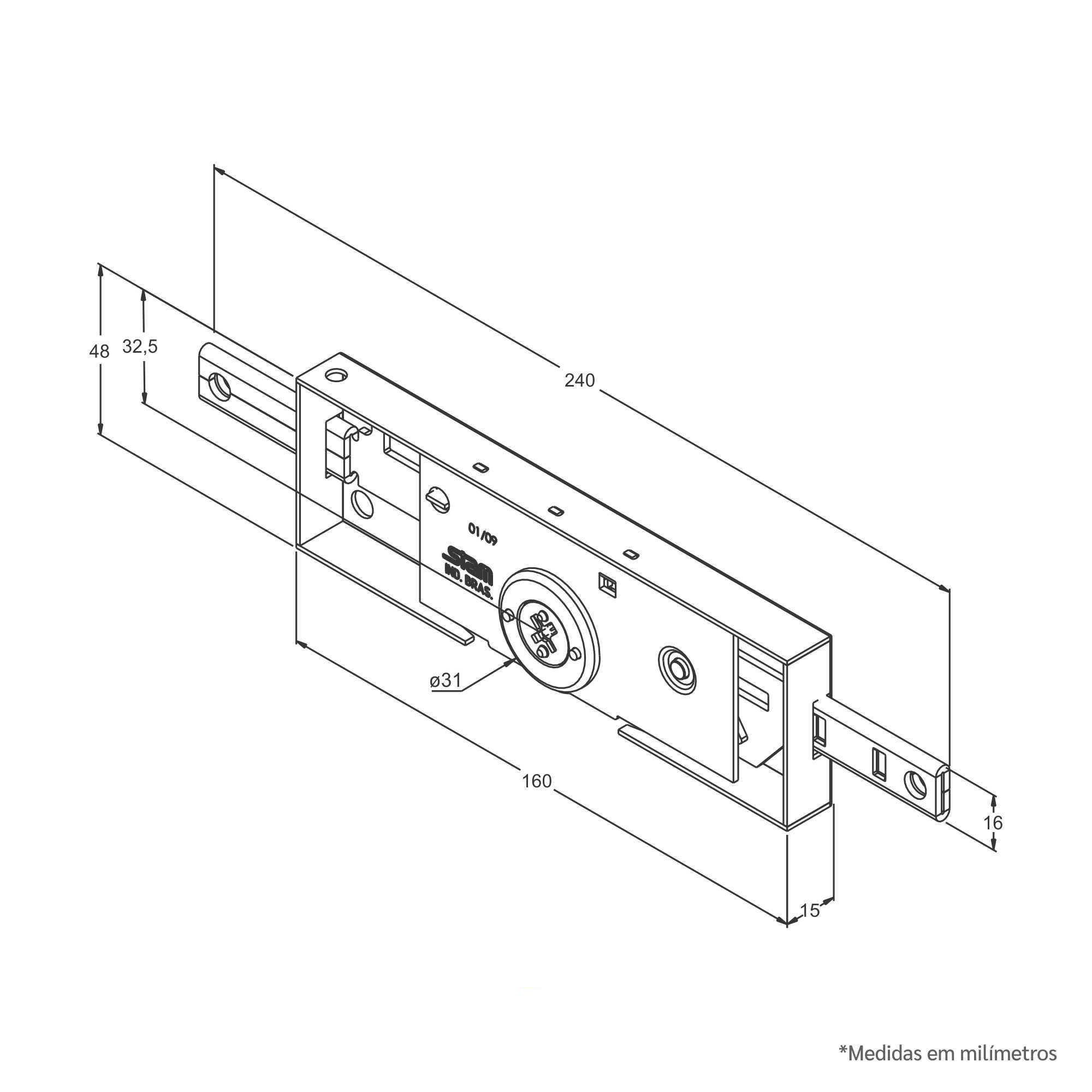 Desenho técnico - Máquina 200