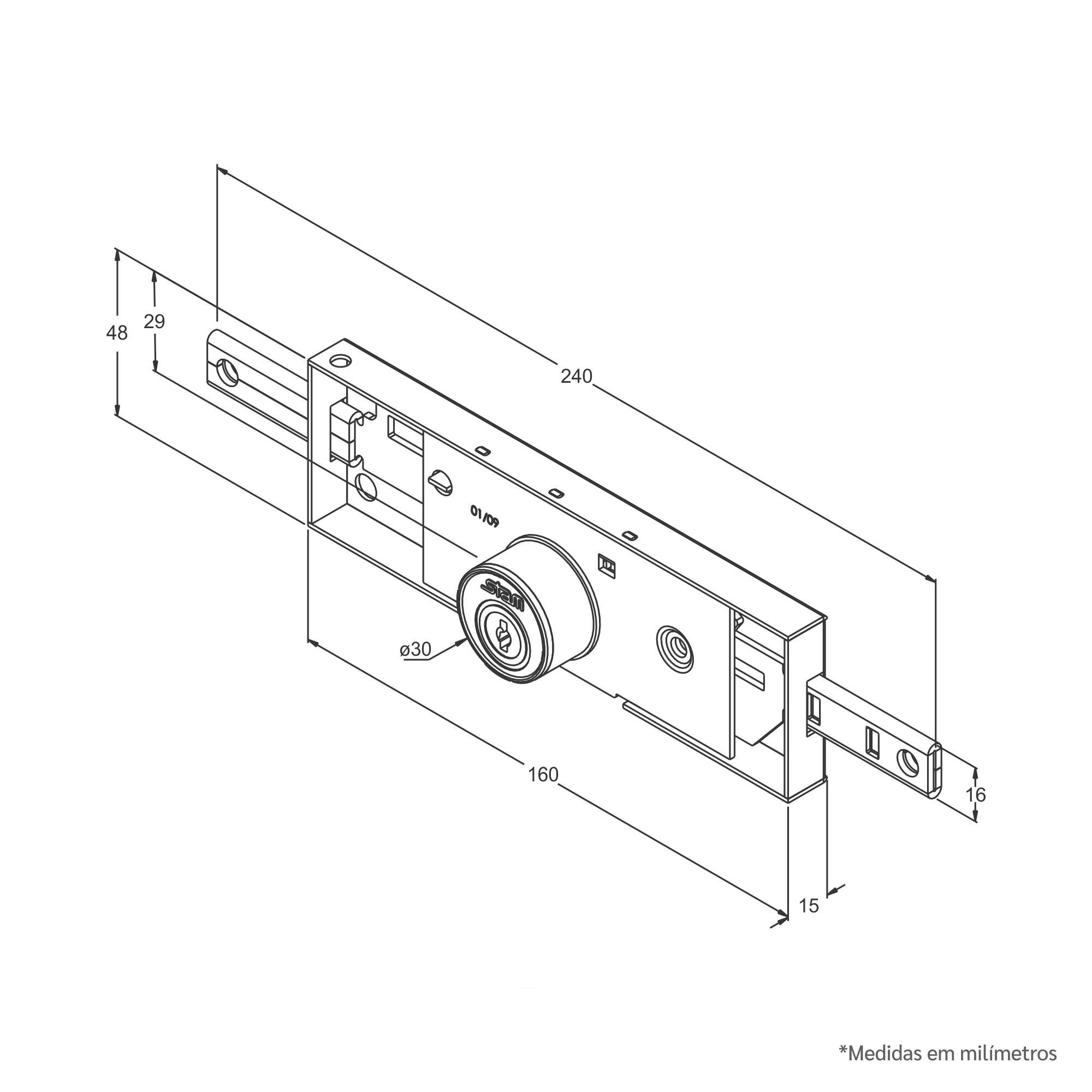 Desenho técnico - Máquina 201