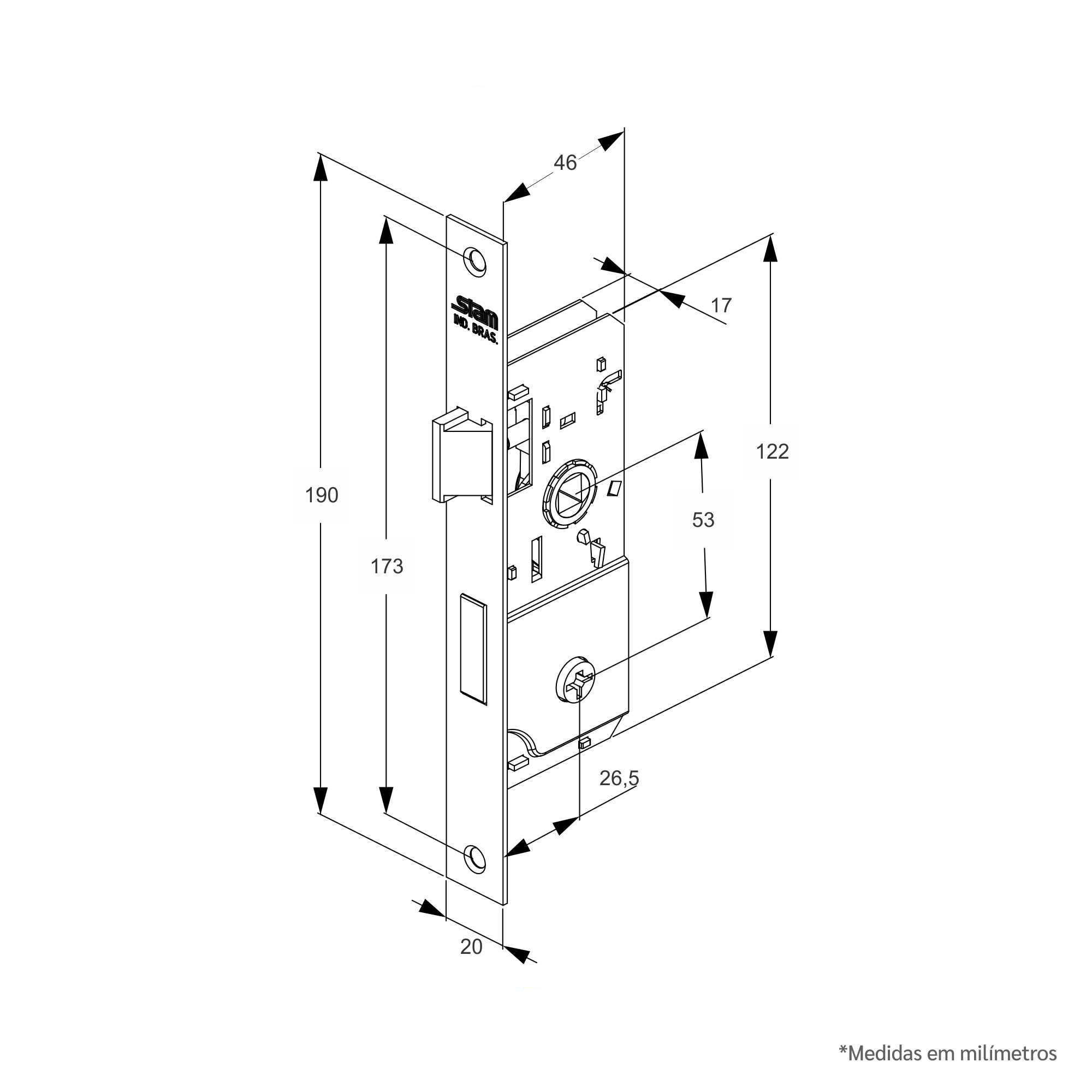 Desenho técnico - Máquina 500