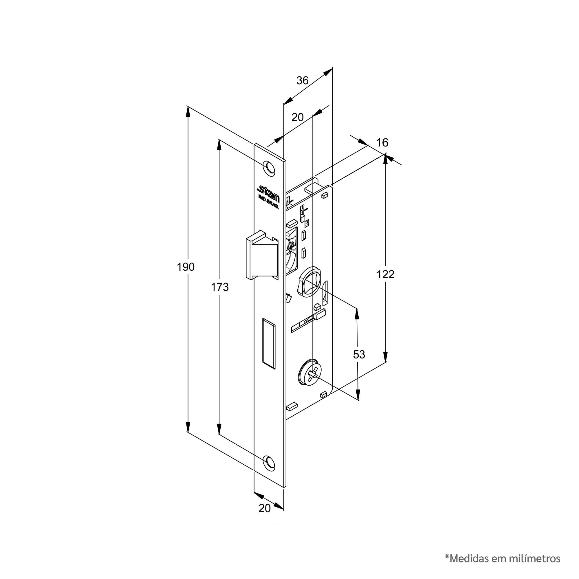 Desenho técnico - Máquina 600