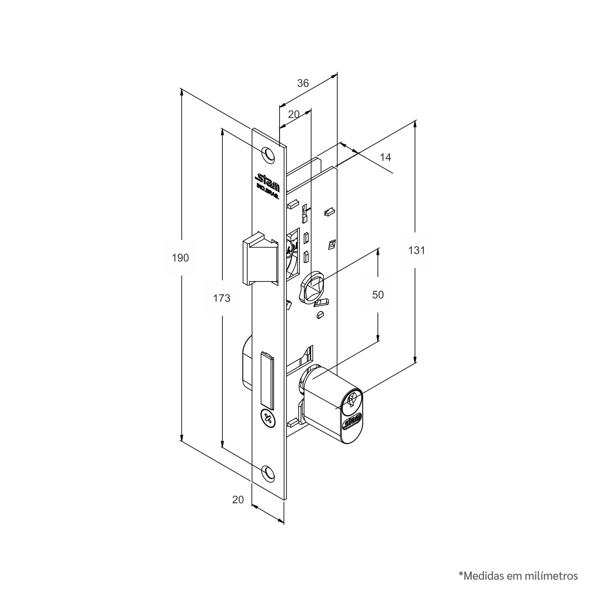 Desenho técnico - Máquina 601