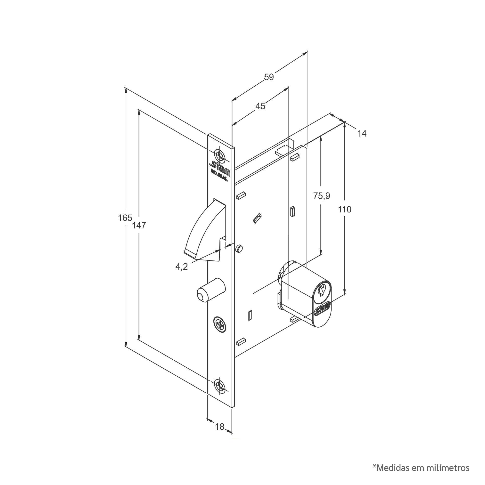 Desenho técnico - Máquina 950