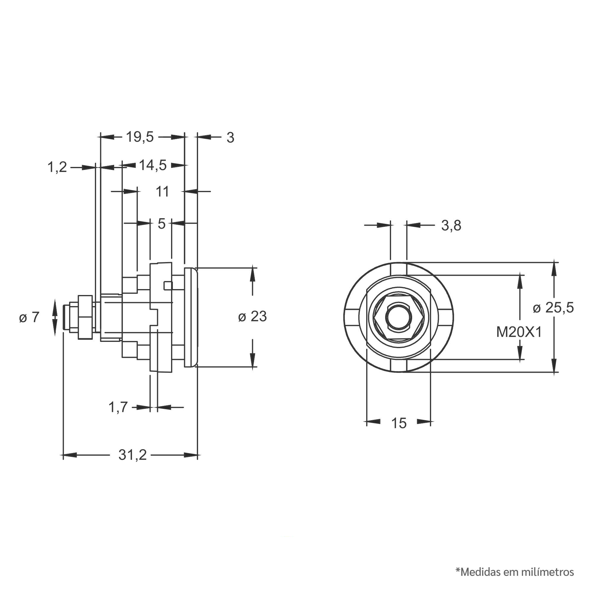 Desenho técnico - Máquina 309A