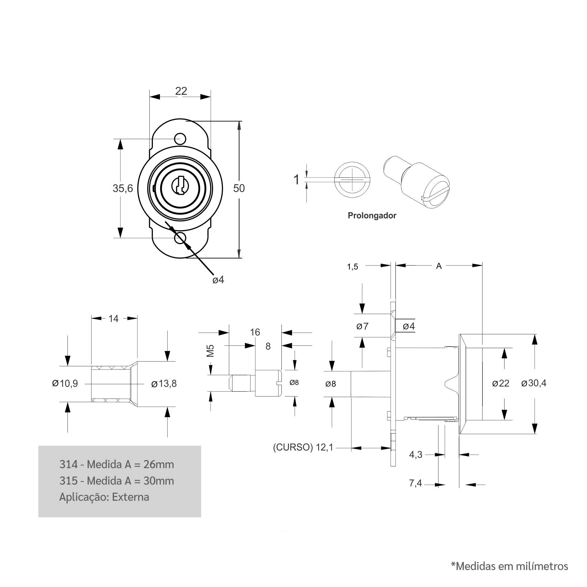 Desenho técnico - Máquina 314_315