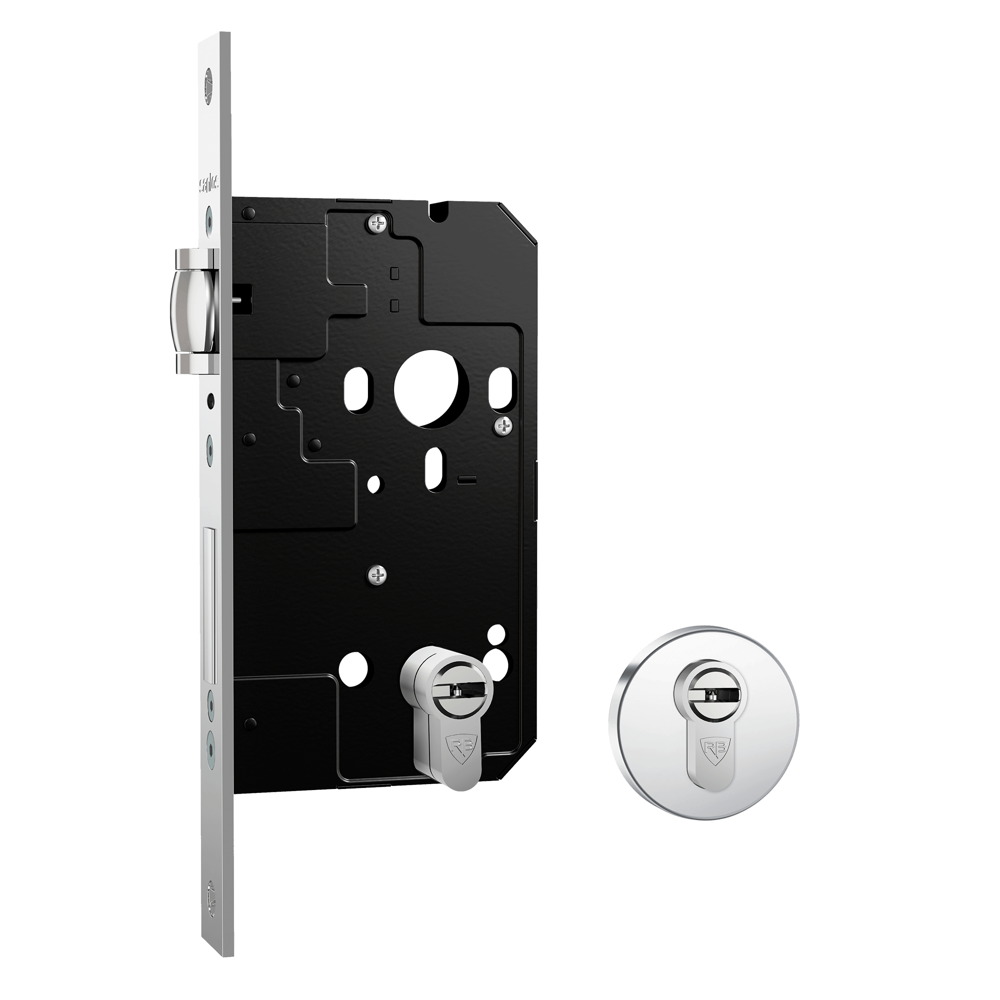 fechadura-santos-trinco-rolete-fortinox-4100-cilindro-HS-inox-polido