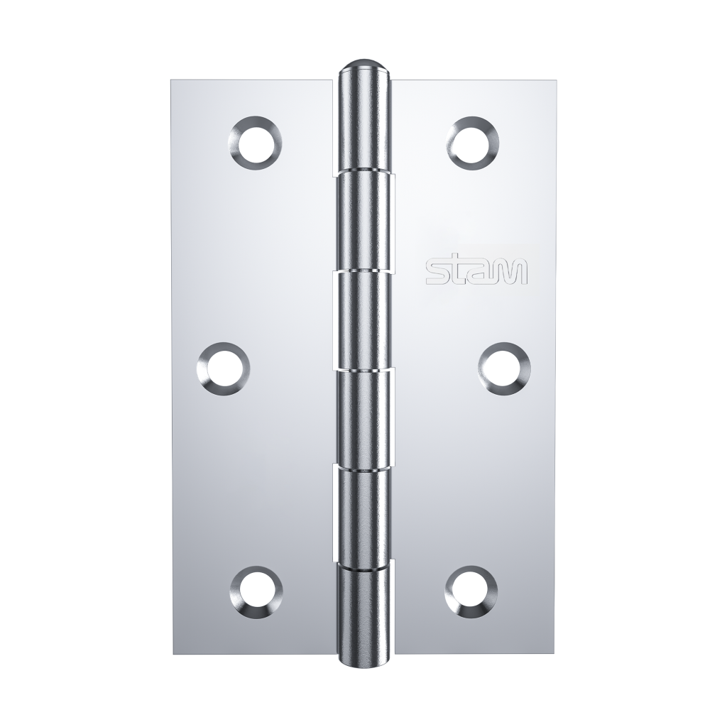 Dobradiça de Embutir 3,5" x  2 5/16" Pino Reversível sem Anéis